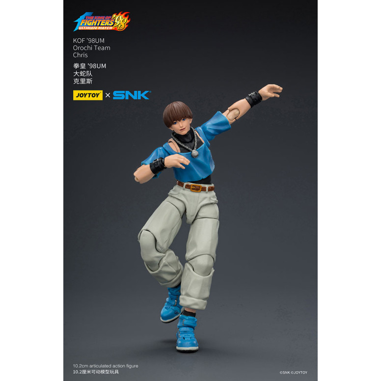 joytoy X SNK- The The King of Fighters 98 UM - Chris - Orochi Team