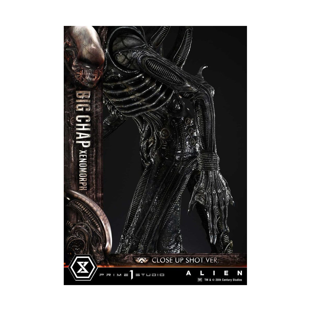 Prime 1 Studio - Big Chap Xenomorph Close Up Shot Ver.  - Alien (1979) Museum Masterline XL 1/3
