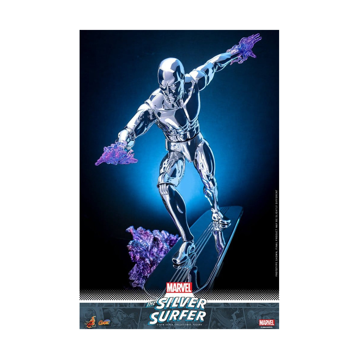 Hot Toys Marvel - Silver Surfer - Comics Masterpiece 1/6