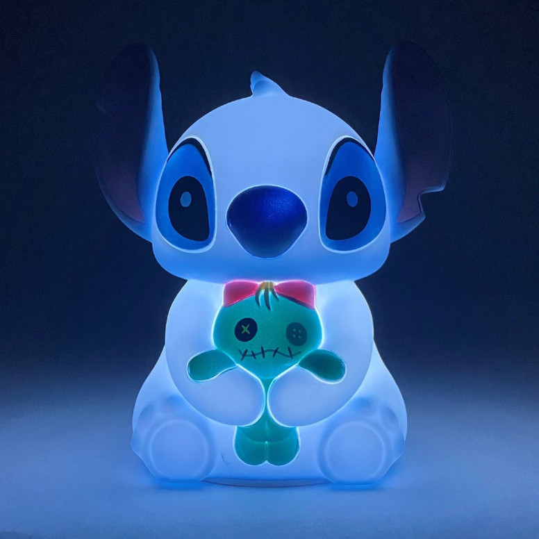 Grand Jester Studios Lilo & Stitch - Leuchtfigur Stitch und Souillon.