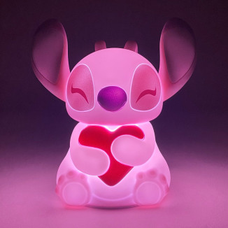 Grand Jester Studios Lilo & Stitch - Leuchtfigur Angel und das Herz