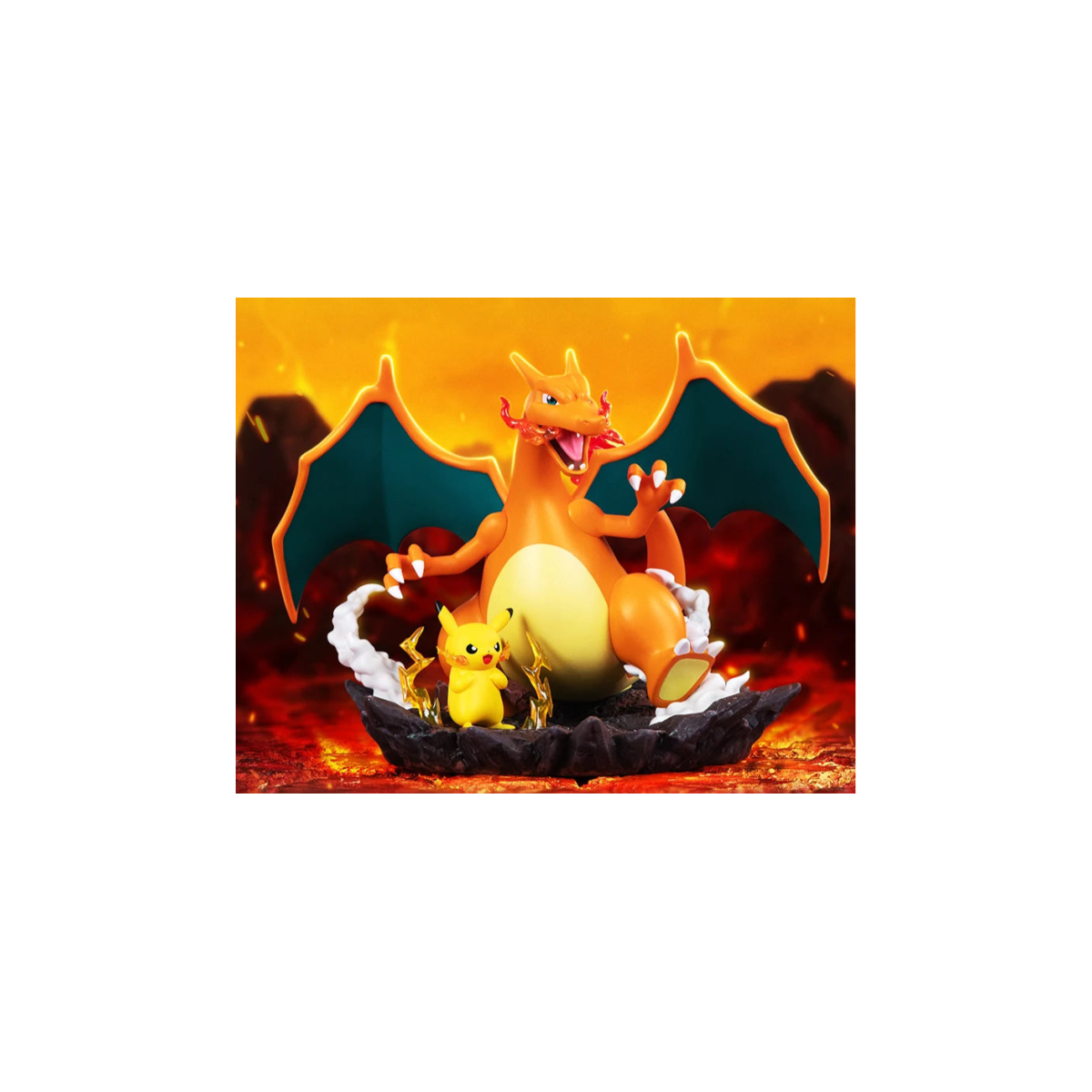 Funism - Pokemon Prime Abbildung - PIKACHU & DRACAUFEU