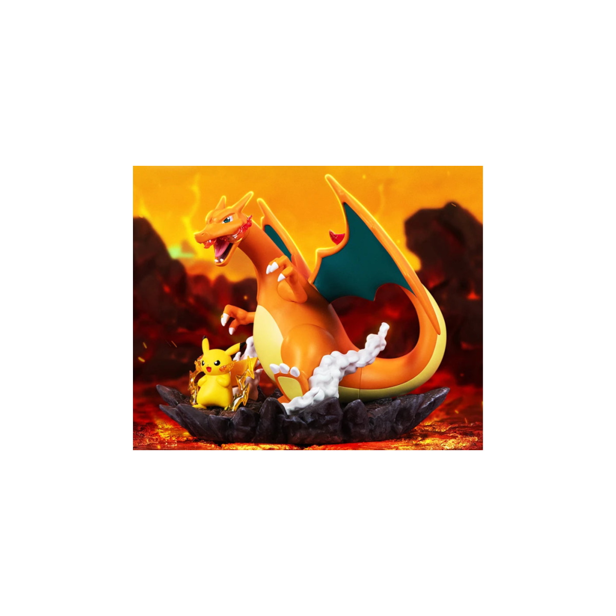 Funism - Pokemon Prime Abbildung - PIKACHU & DRACAUFEU