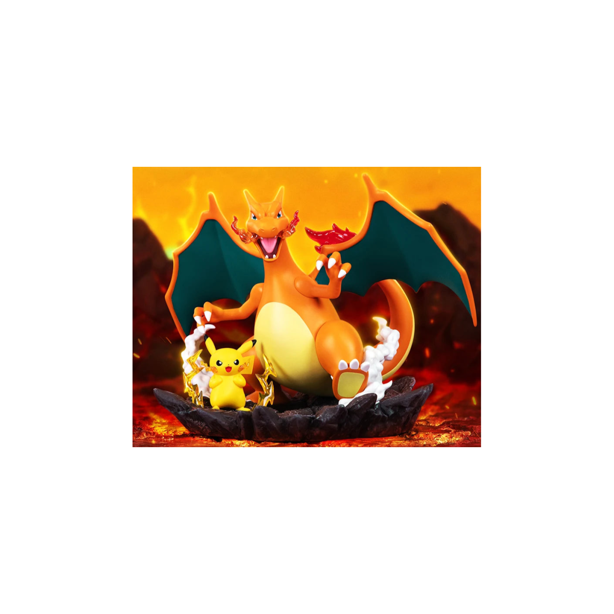 Funism - Pokemon Prime Abbildung - PIKACHU & DRACAUFEU