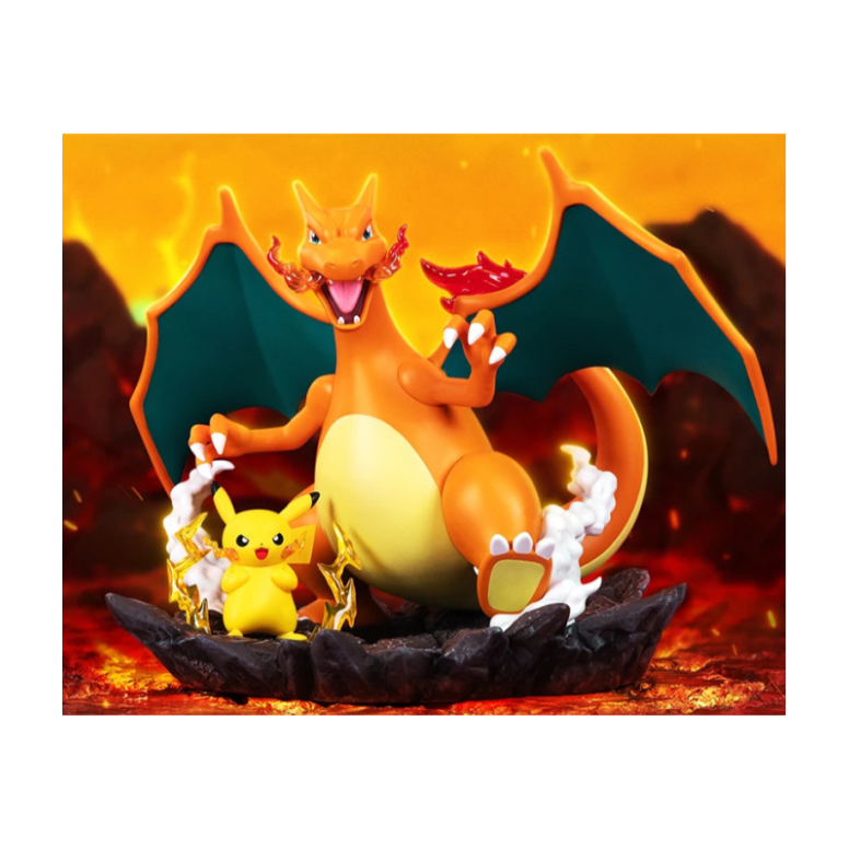 Funism - Pokemon Prime Abbildung - PIKACHU & DRACAUFEU