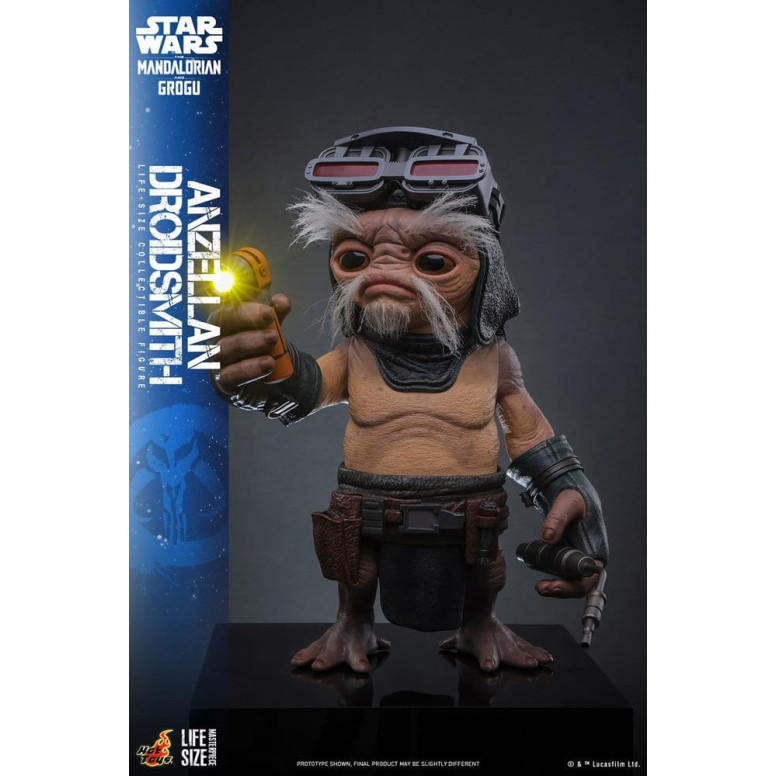Hot toys Star Wars - Anzellan Droidsmith Life-Size Masterpiece Series - Star Wars: The Mandalorian & Grogu