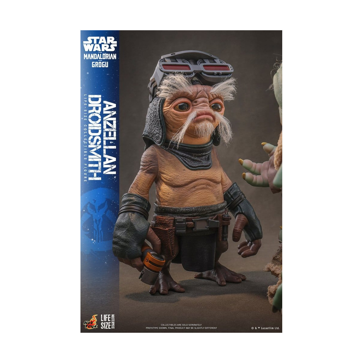 Hot toys Star Wars - Anzellan Droidsmith Life-Size Masterpiece Series - Star Wars: The Mandalorian & Grogu