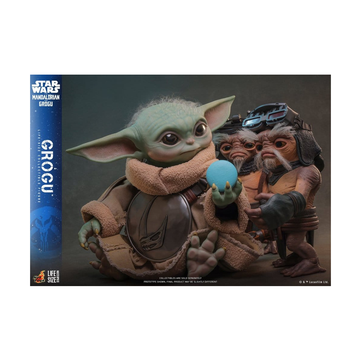 Hot toys Star Wars - Grogu 1/1 - Star Wars: The Mandalorian & Grogu
