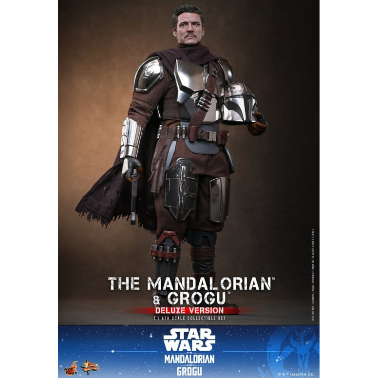 Hot Toys Star Wars - The Mandalorian and Grogu (Deluxe Version) MMS 1/6 - Star Wars: The Mandalorian & Grogu