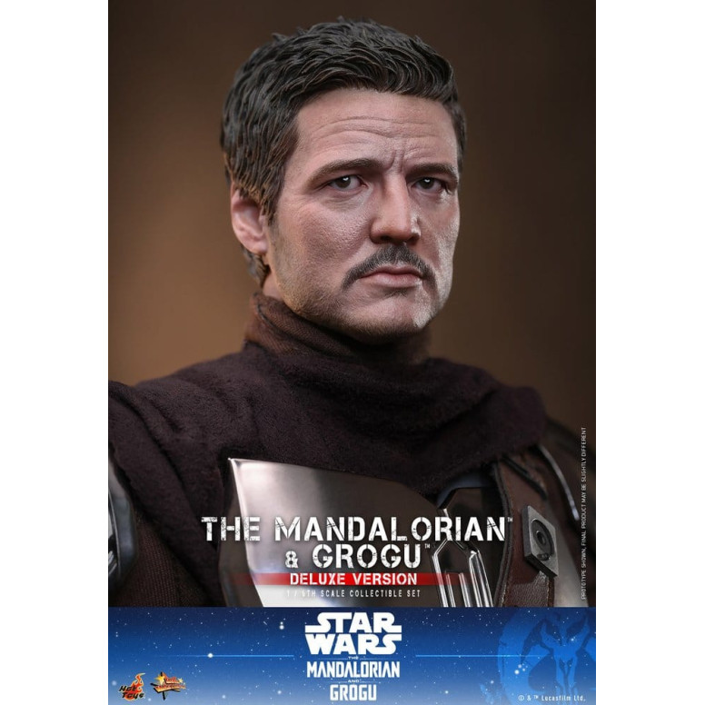 Hot Toys Star Wars - The Mandalorian and Grogu (Deluxe Version) MMS 1/6 - Star Wars: The Mandalorian & Grogu
