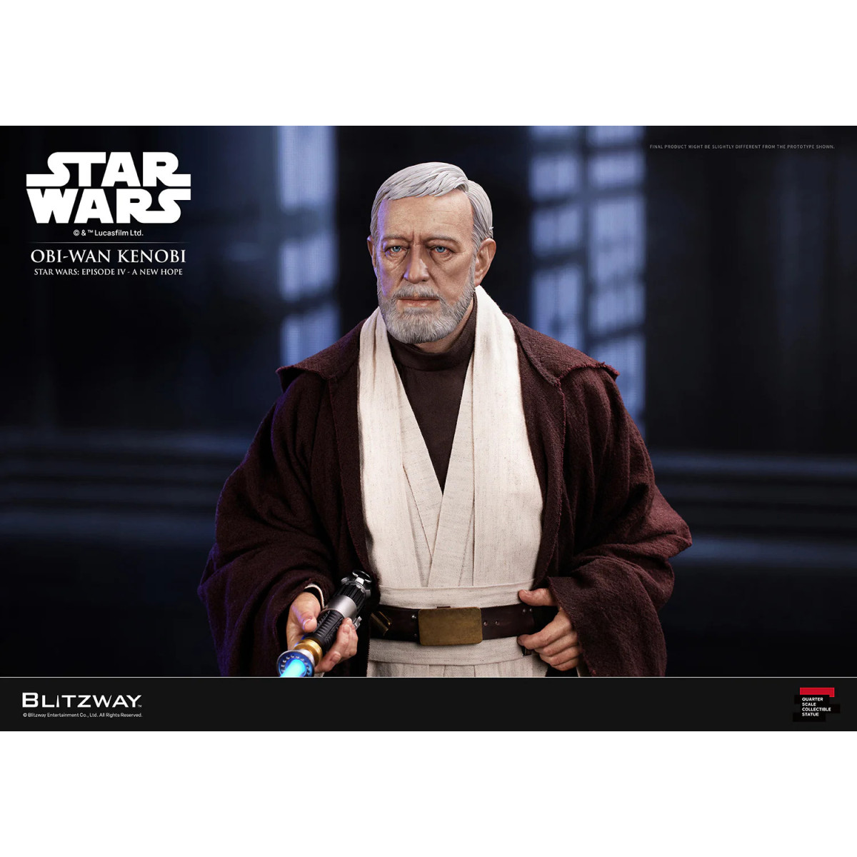 Blitzway Superb Scale Statue - Obi-Wan Kenobi 1/4 - Star Wars Episode IV