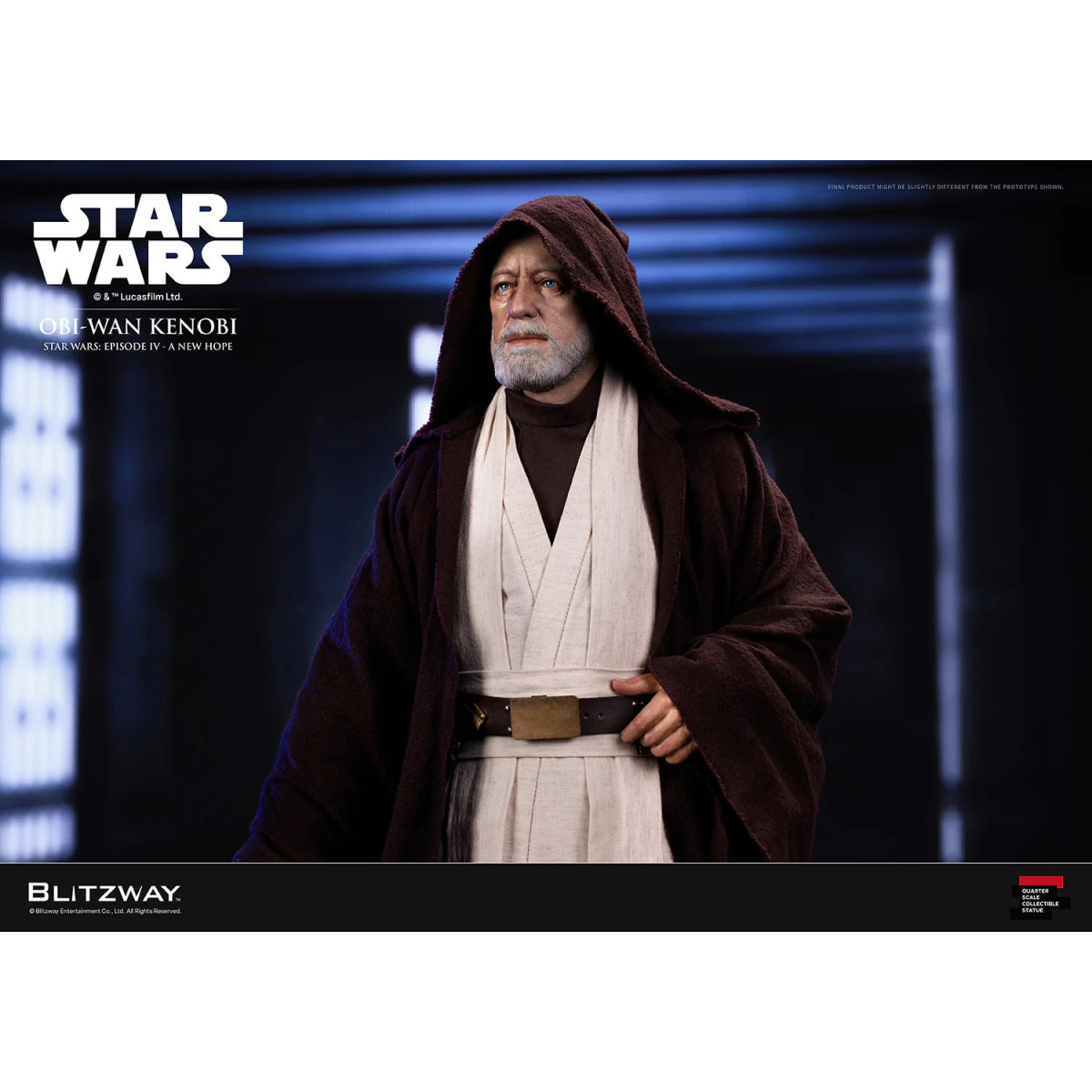 Blitzway Superb Scale Statue - Obi-Wan Kenobi 1/4 - Star Wars Episode IV