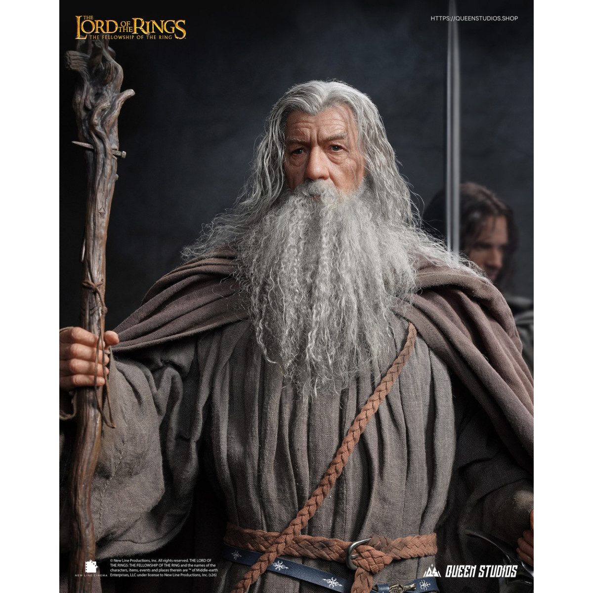 Queen Studios - Gandalf The Grey 1/3 Scale Statue - The Lord of the Rings: The Fellowship of the Ring