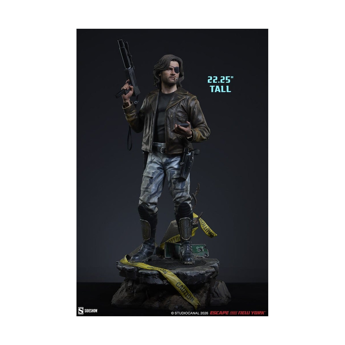 Sideshow - Premium Format Snake Plissken 1/4 - Escape From New York - New York 1997