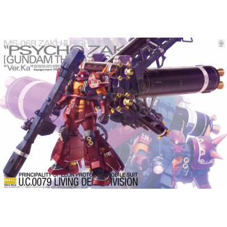 Bandai - Gunpla - 1/100 MG - MS-06R Psycho Zaku (Thunderbolt Ver.) Ver.Ka - Mobile Suit Gundam Thunderbolt
