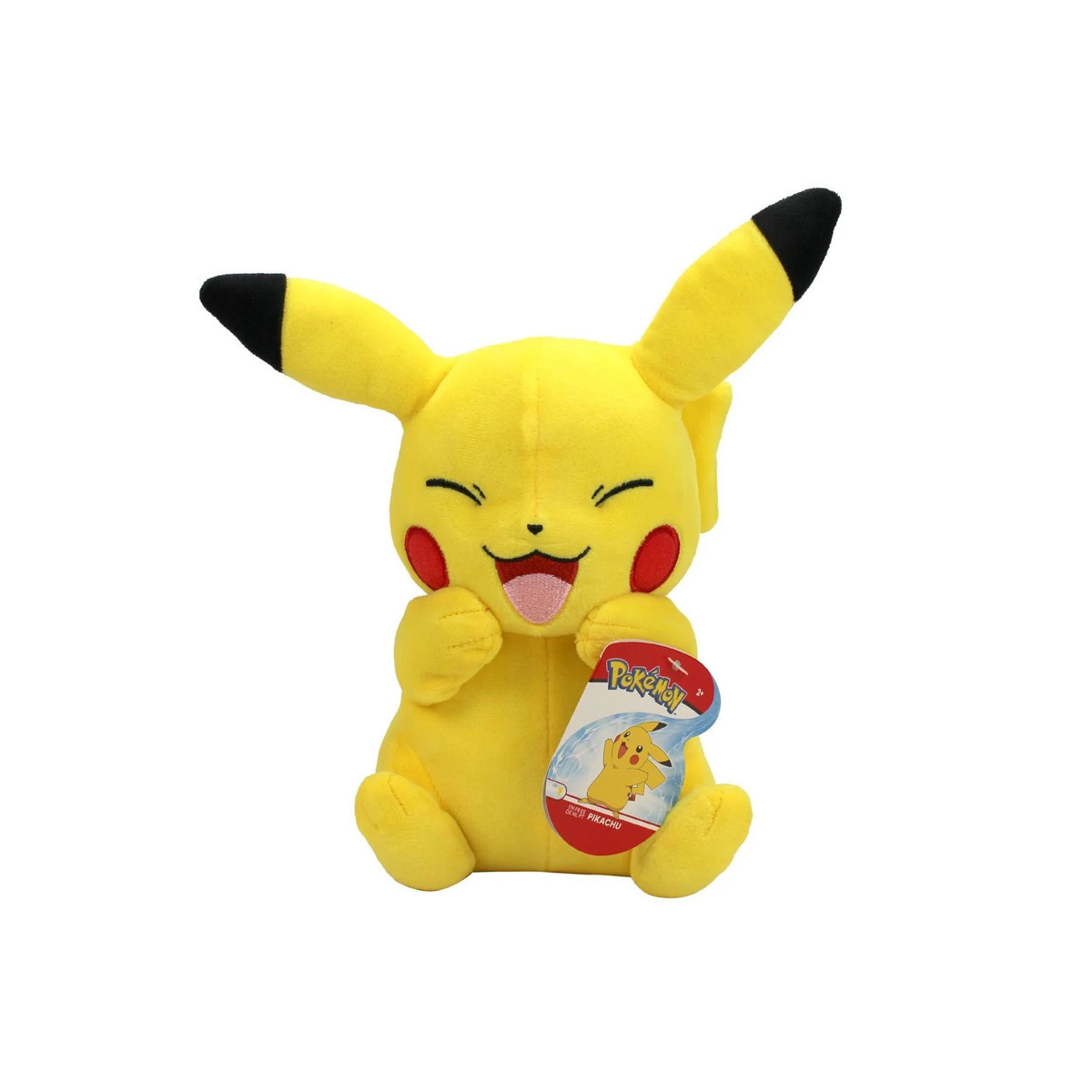 Jazwares Pokémon - Plüschtier Lachendes Pikachu