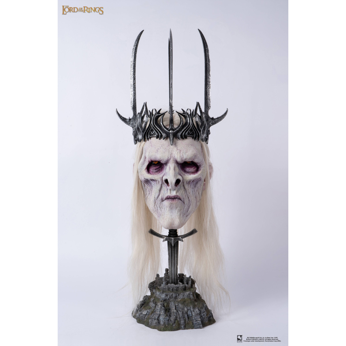 Pure Arts LOTR Crown of Gondor 1:1 Scale Art Die Maske Statue - Lord of the Rings The Return of the King Figurine