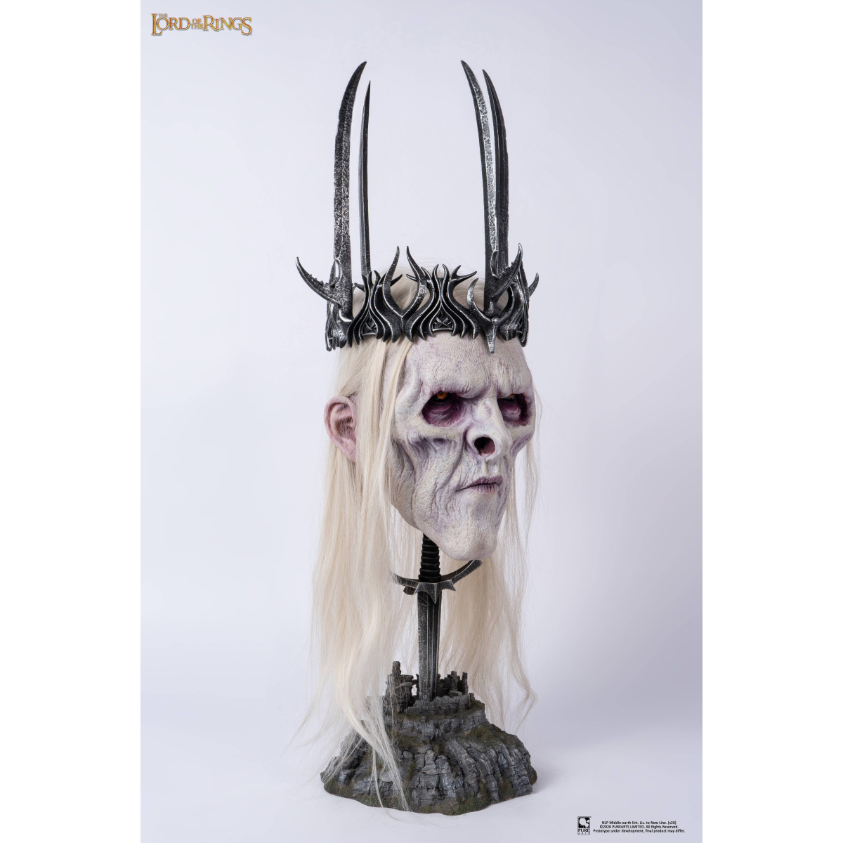 Pure Arts LOTR Crown of Gondor 1:1 Scale Art Die Maske Statue - Lord of the Rings The Return of the King Figurine