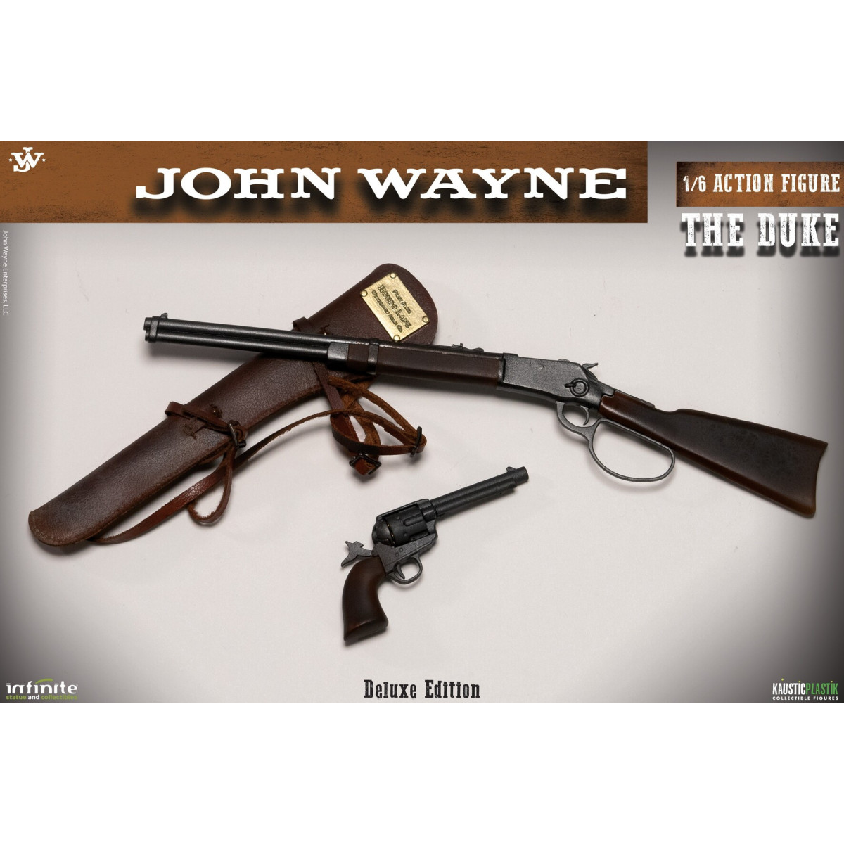 Infinite Statue X Kaustic Plastik - John Wayne The Duke Deluxe Edition 1/6