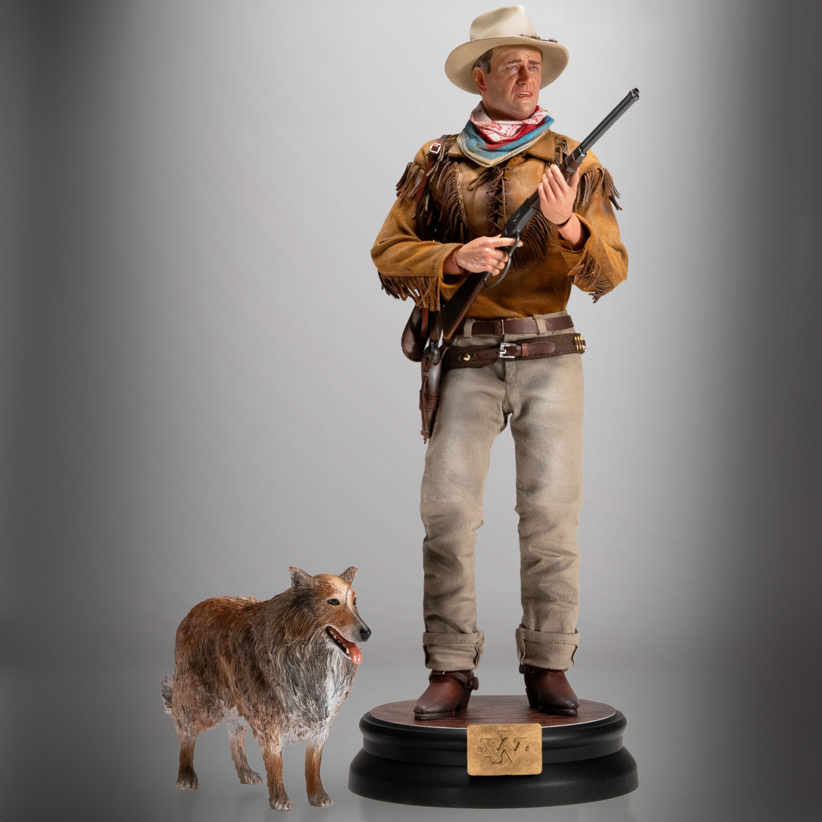 Infinite Statue X Kaustic Plastik - John Wayne The Duke Deluxe Edition 1/6
