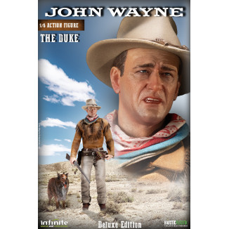 Infinite Statue X Kaustic Plastik - John Wayne The Duke Deluxe Edition 1/6