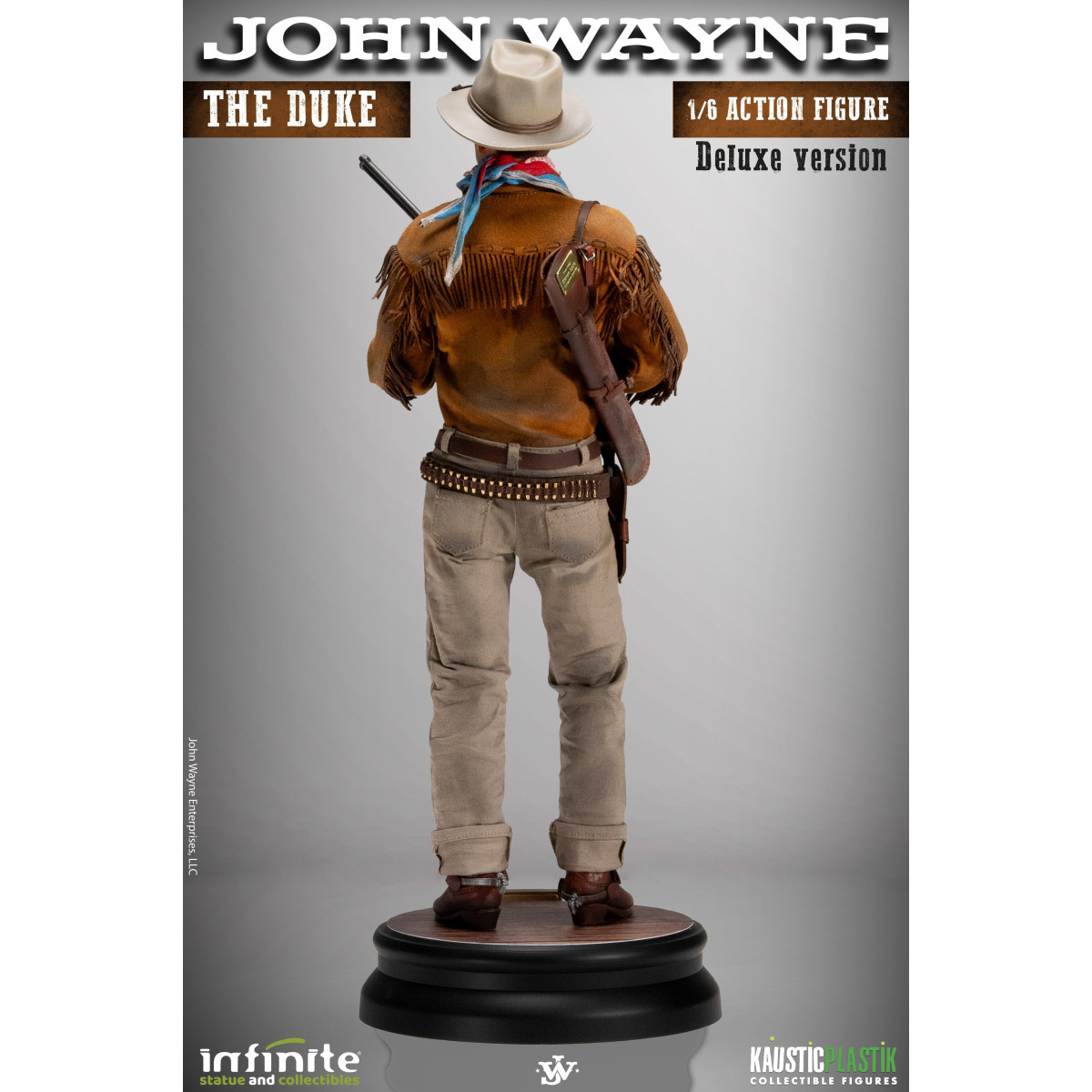 Infinite Statue X Kaustic Plastik - John Wayne The Duke Deluxe Edition 1/6