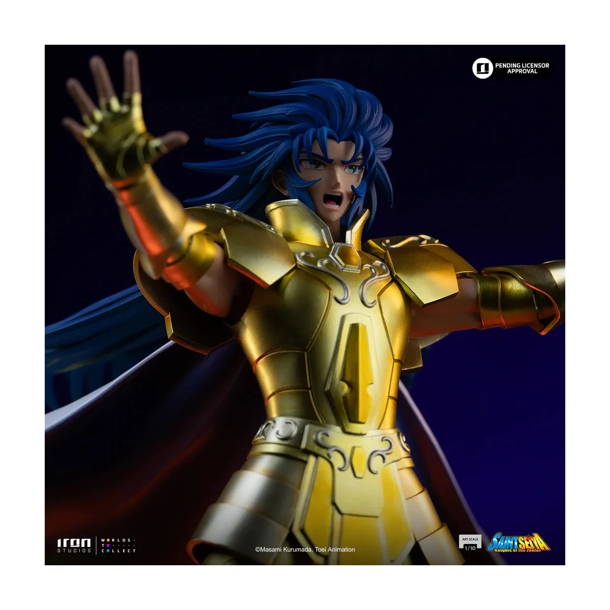Iron Studios - Saint Seiya - Gemini Saga Art Scale 1/10 - Die Ritter des Zodiakus