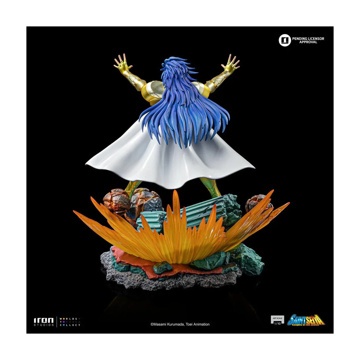 Iron Studios - Saint Seiya - Gemini Saga Art Scale 1/10 - Die Ritter des Zodiakus