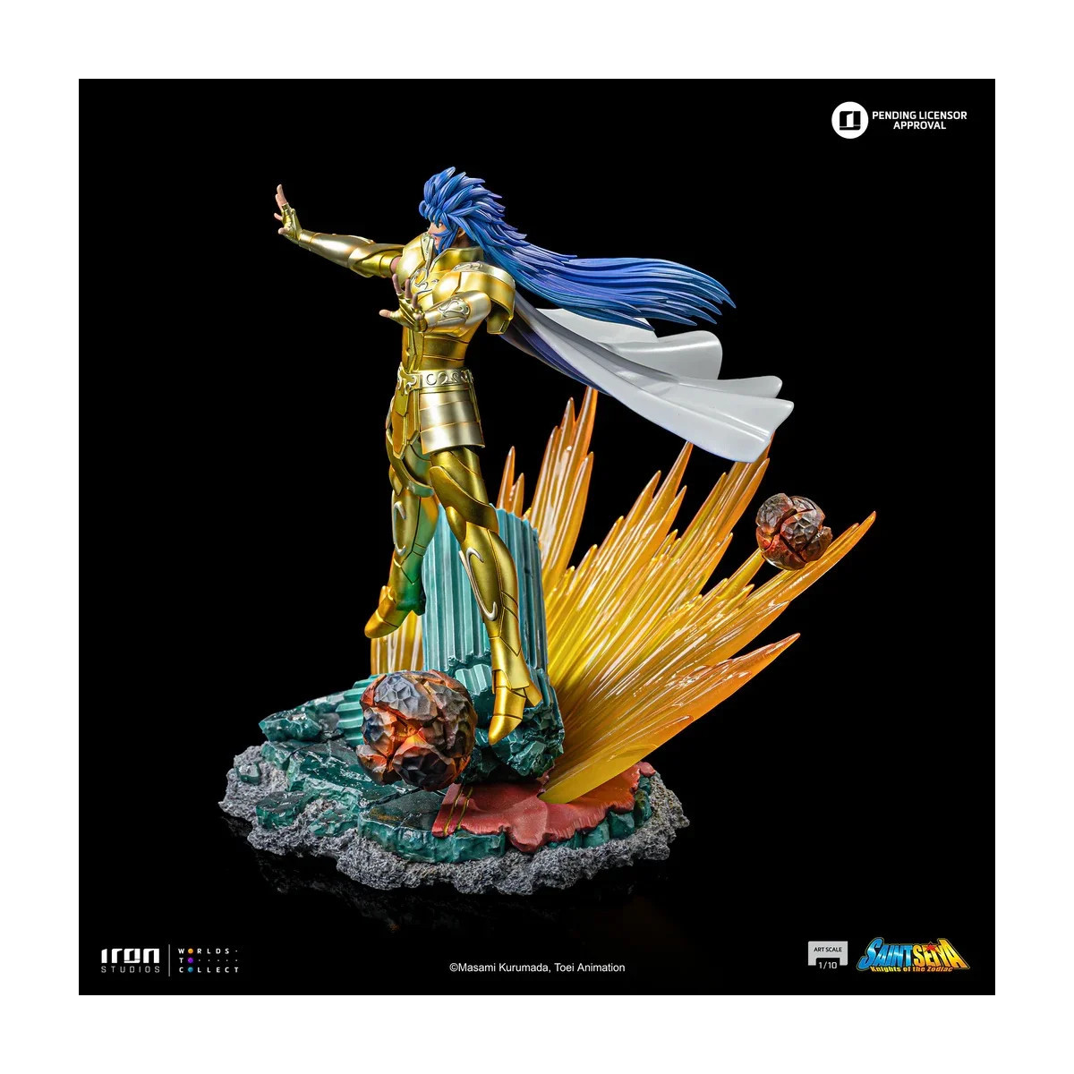 Iron Studios - Saint Seiya - Gemini Saga Art Scale 1/10 - Die Ritter des Zodiakus