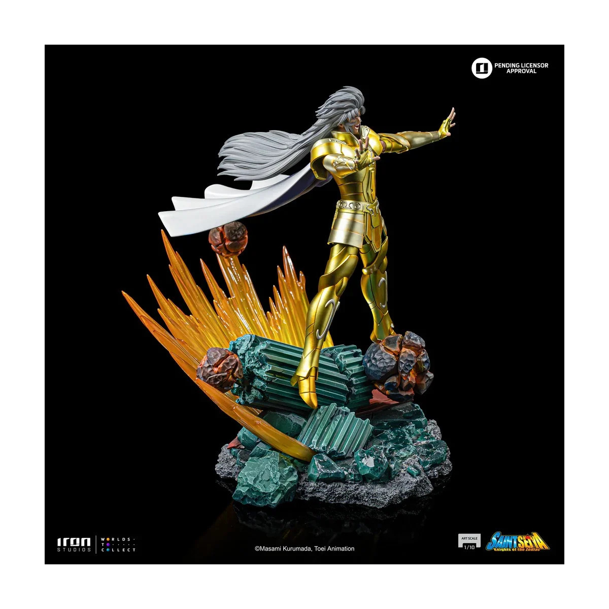 Iron Studios - Saint Seiya - Gemini Saga Art Scale 1/10 - Die Ritter des Zodiakus