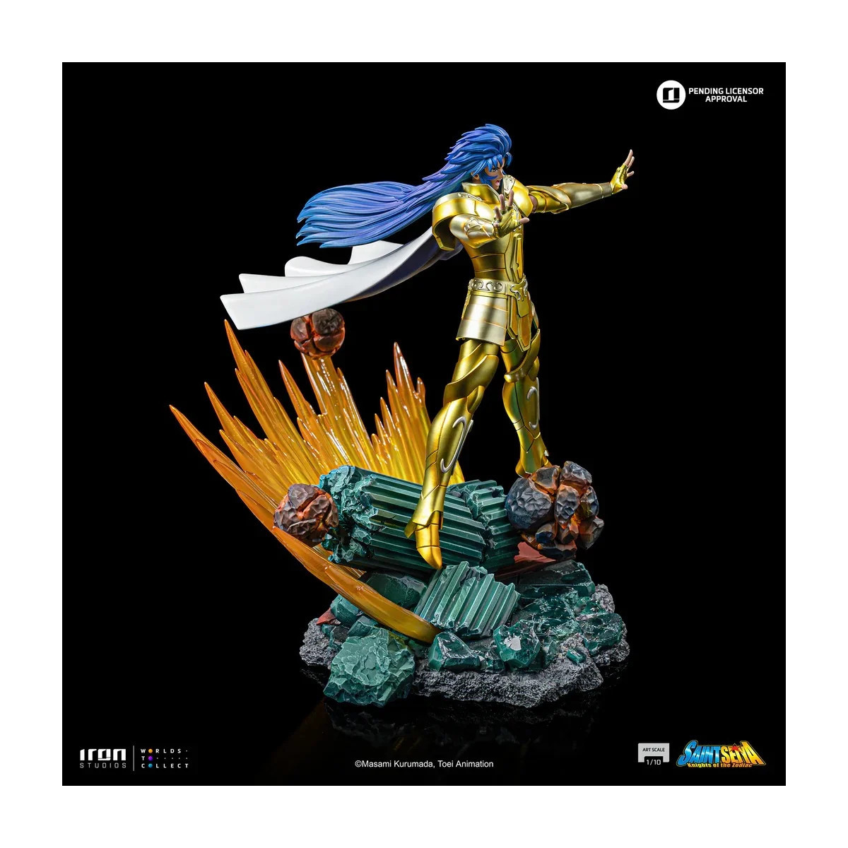 Iron Studios - Saint Seiya - Gemini Saga Art Scale 1/10 - Die Ritter des Zodiakus