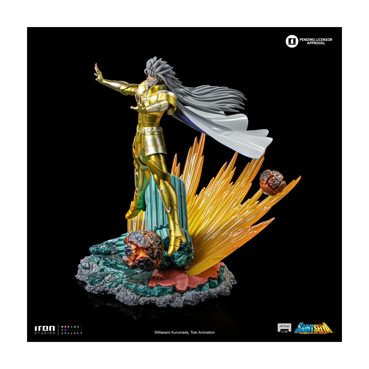 Iron Studios - Saint Seiya - Gemini Saga Art Scale 1/10 - Die Ritter des Zodiakus