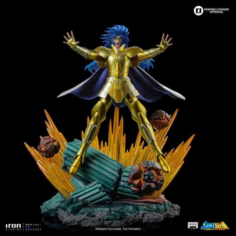 Iron Studios - Saint Seiya - Gemini Saga Art Scale 1/10 - Die Ritter des Zodiakus