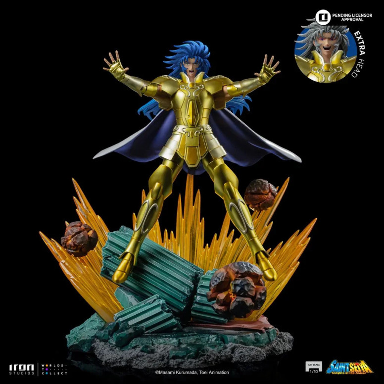 Iron Studios - Saint Seiya - Gemini Saga Art Scale 1/10 - Die Ritter des Zodiakus