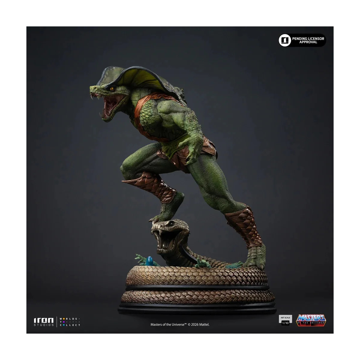 Iron Studios - Kobra Khan Art Scale 1/10 - Masters of the Universe - Die Meister des Universums