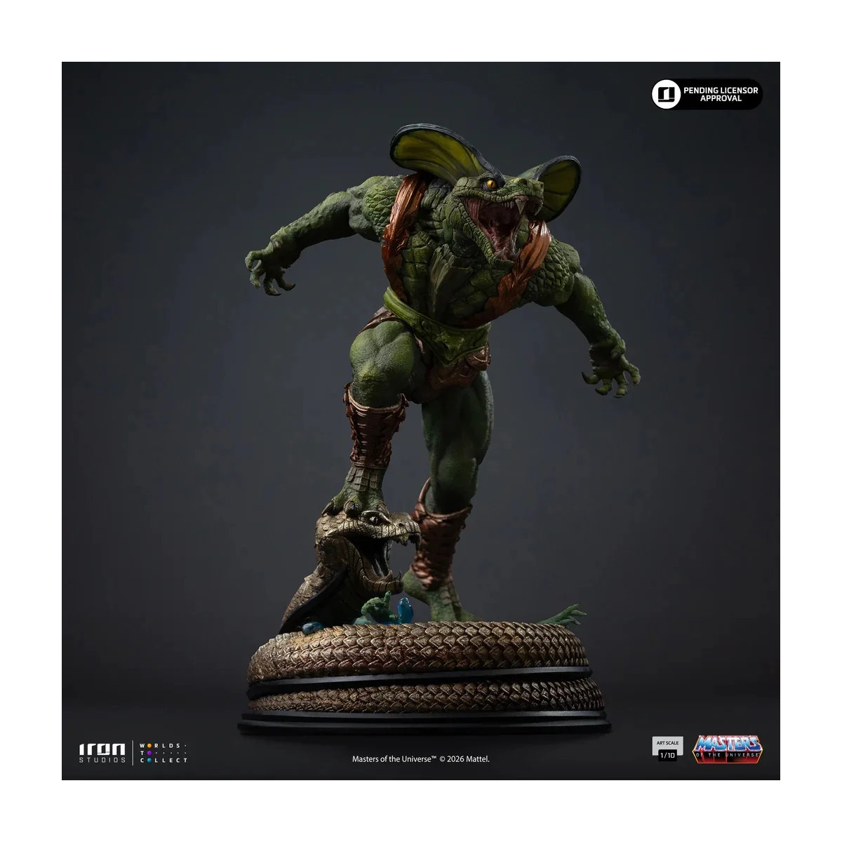 Iron Studios - Kobra Khan Art Scale 1/10 - Masters of the Universe - Die Meister des Universums