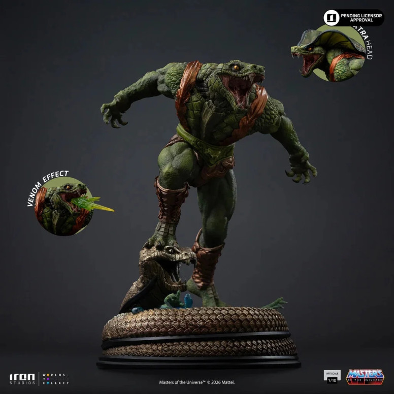 Iron Studios - Kobra Khan Art Scale 1/10 - Masters of the Universe - Die Meister des Universums