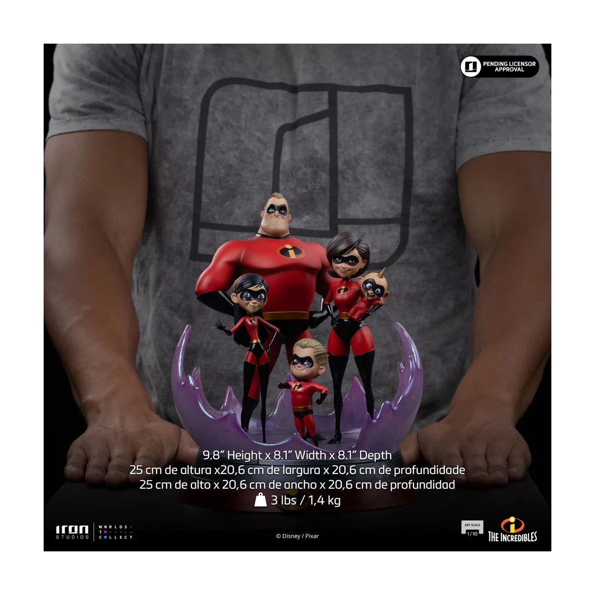 Iron Studios - Disney Pixar - The Incredibles Art Scale 1/10