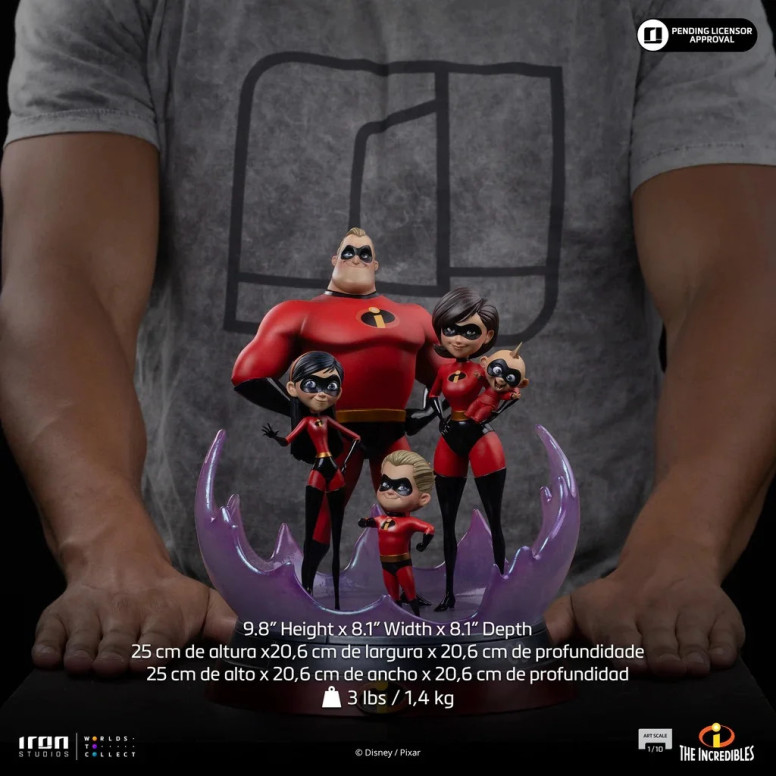 Iron Studios - Disney Pixar - The Incredibles Art Scale 1/10