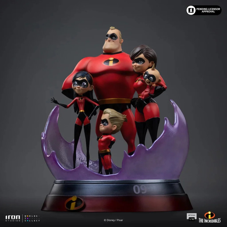 Iron Studios - Disney Pixar - The Incredibles Art Scale 1/10