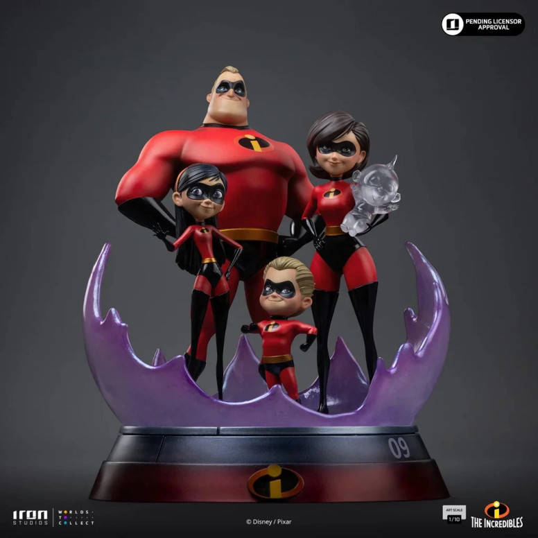 Iron Studios - Disney Pixar - The Incredibles Art Scale 1/10