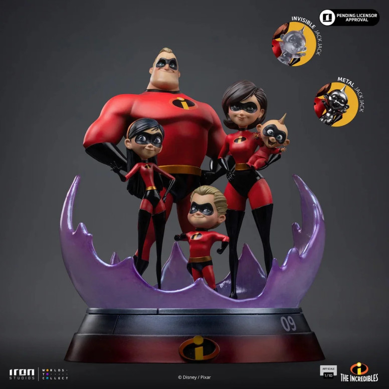 Iron Studios - Disney Pixar - The Incredibles Art Scale 1/10