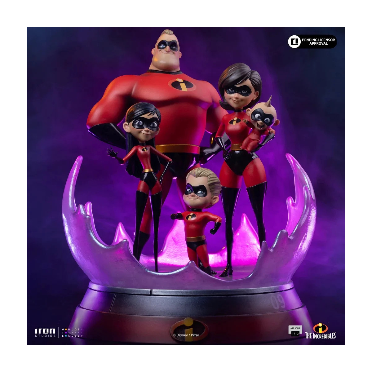 Iron Studios - Disney Pixar - The Incredibles Art Scale 1/10
