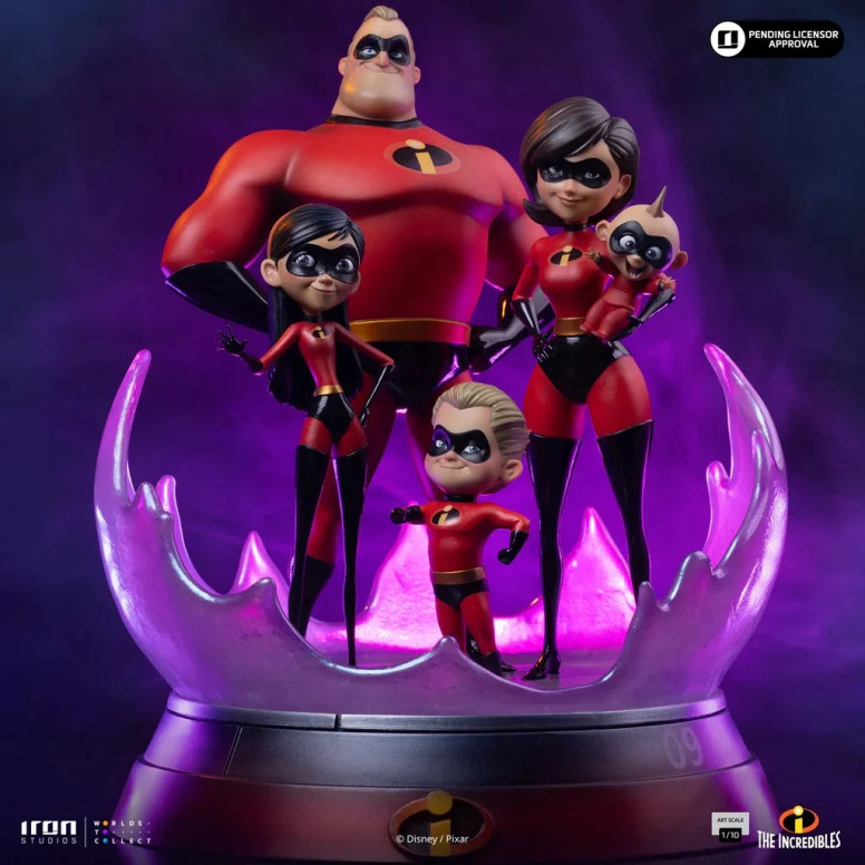 Iron Studios - Disney Pixar - The Incredibles Art Scale 1/10