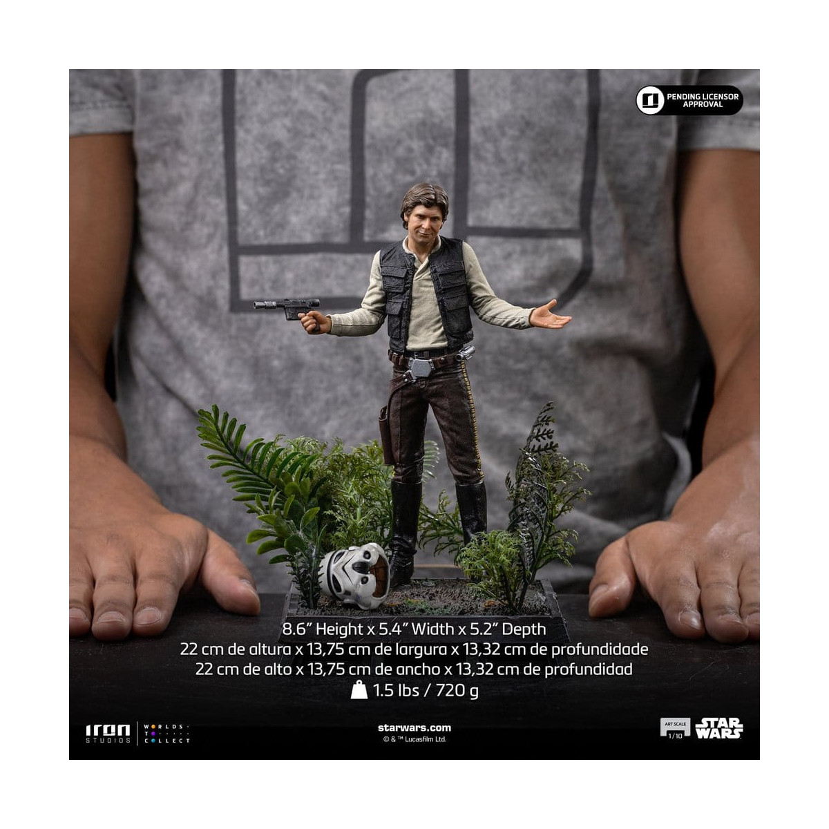 Iron Studios Star Wars - Han Solo (Episode VI) Art Scale 1/10 - Return of the Jedi