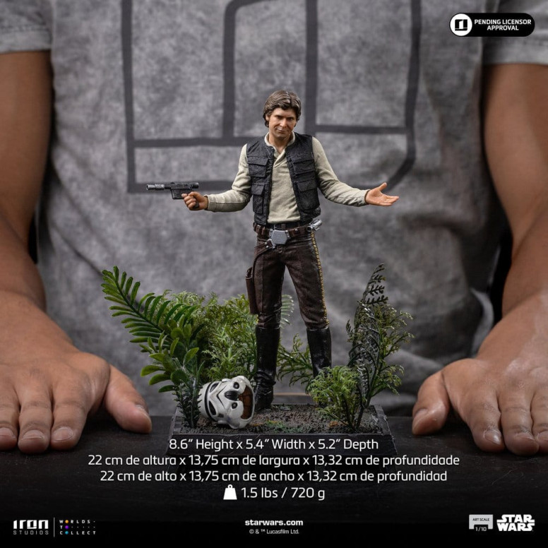 Iron Studios Star Wars - Han Solo (Episode VI) Art Scale 1/10 - Return of the Jedi