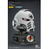 JoyToy - White Scars MkX Helmet & Display Stand 1/1