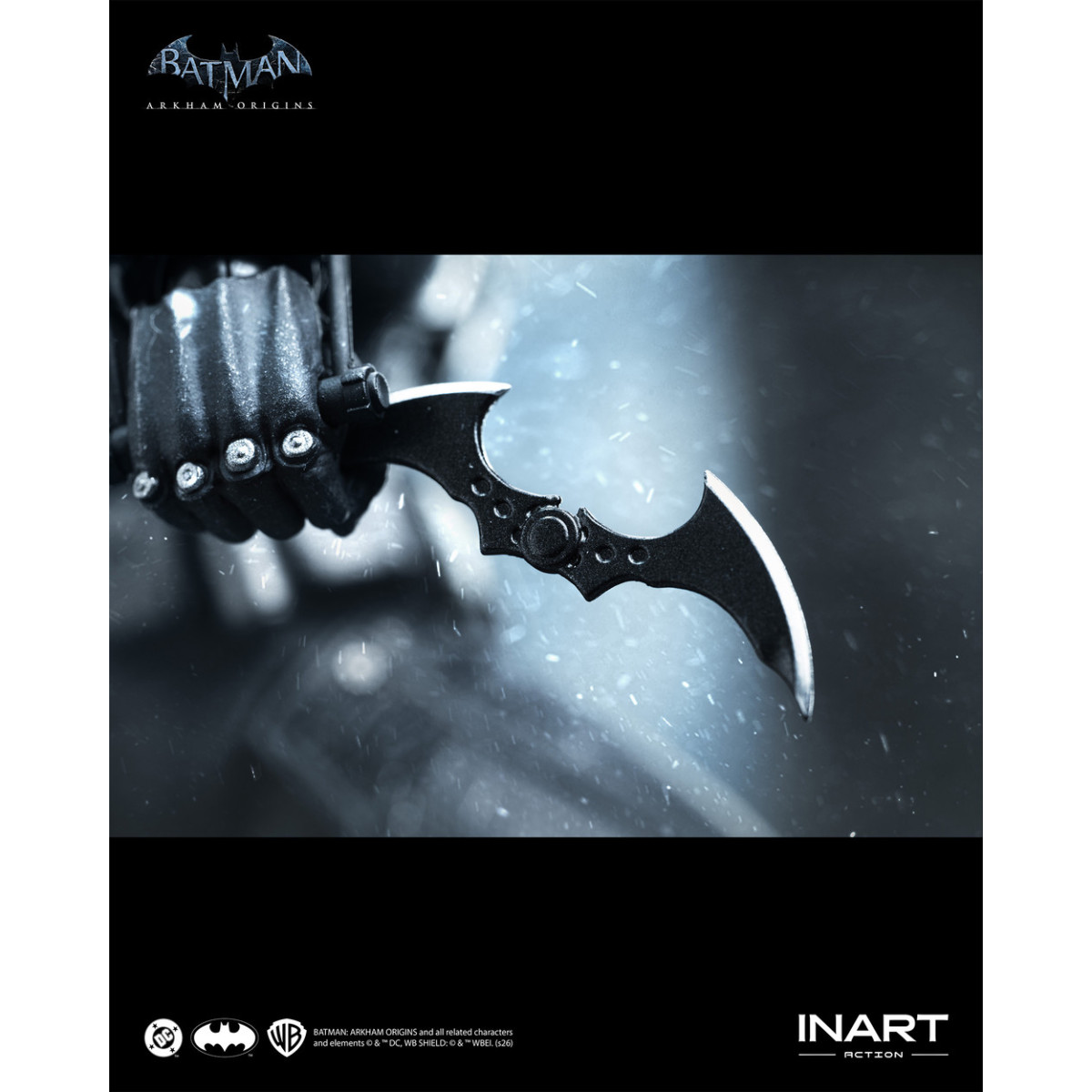 INART - Batman (Battle Damaged Version) - Batman: Arkham Origins 1/12 Scale Figure