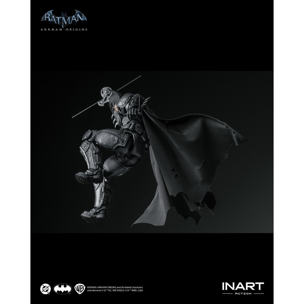 INART - Batman (Battle Damaged Version) - Batman: Arkham Origins 1/12 Scale Figure