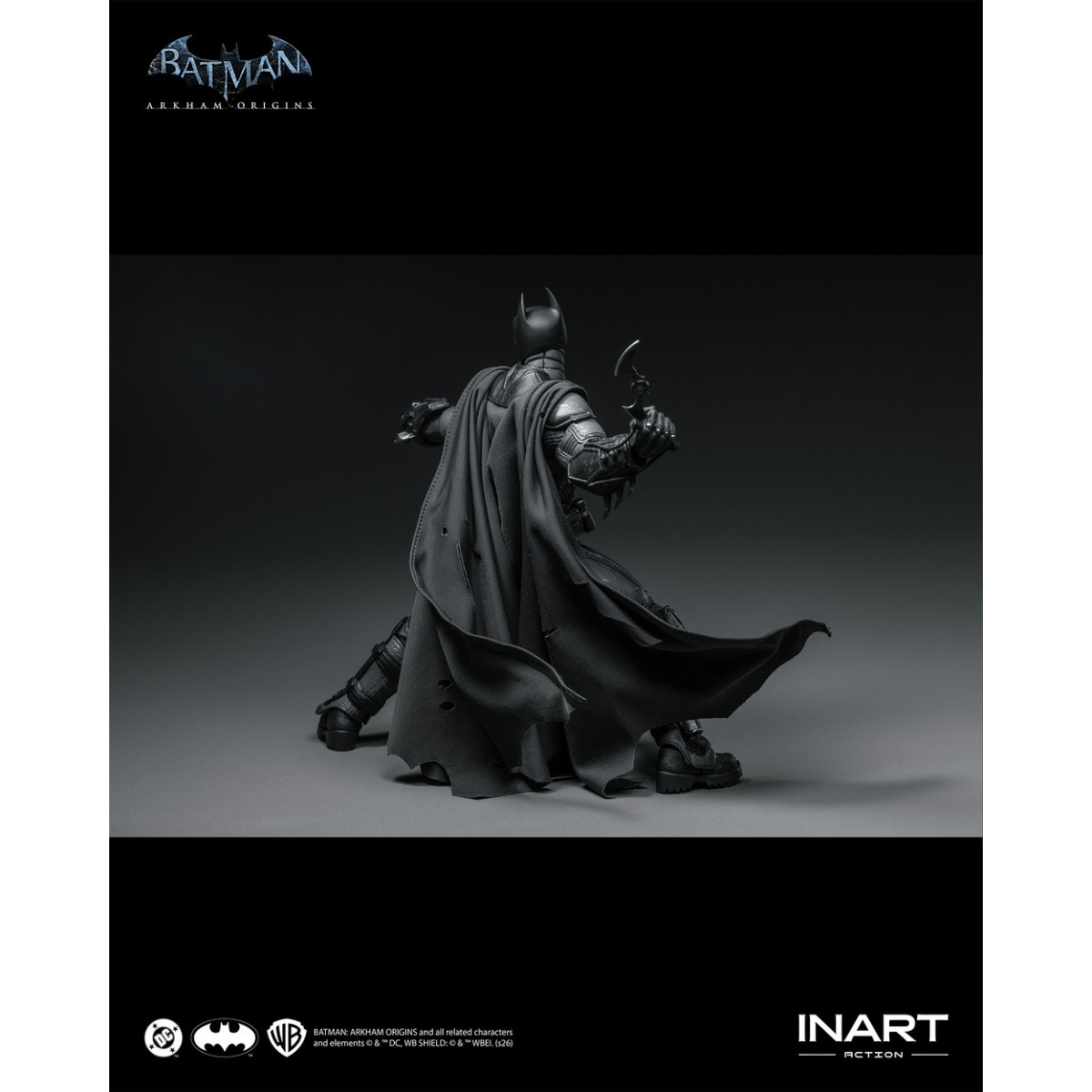 INART - Batman (Battle Damaged Version) - Batman: Arkham Origins 1/12 Scale Figure